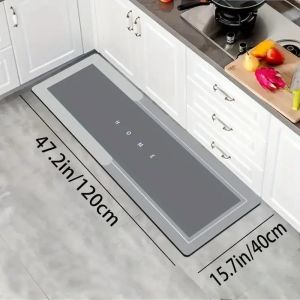 2 Piece Kitchen Rubber Mat