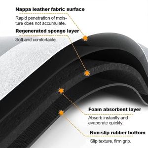 2 Piece Kitchen Rubber Mat