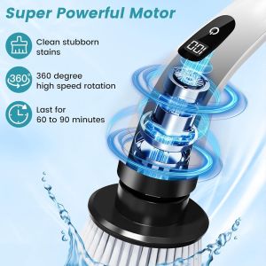 9 In 1 Electric Spin Scrubber