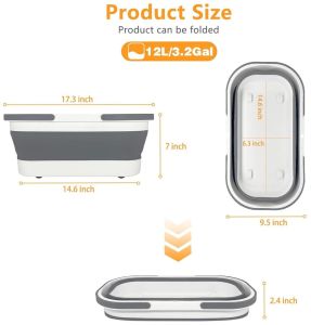 Silicone Foldable Bucket
