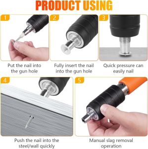 Nail Gun Tool with 20 Pcs Nail