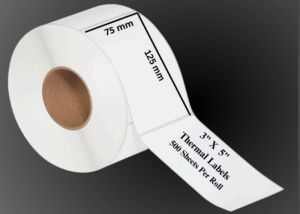 3x5 Thermal Label Sticker Roll