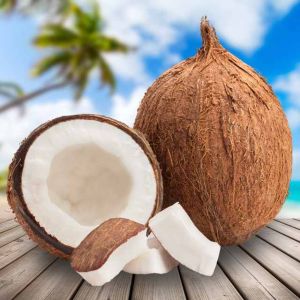 Semi Husked Coconut