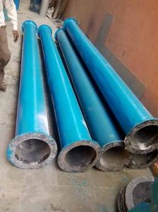 Blue FRP Duct Pipe