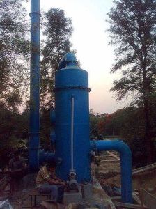 Blue FRP Wet Scrubbing System
