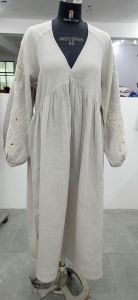 Ladies Comfortable Cotton Gown for Nightwear