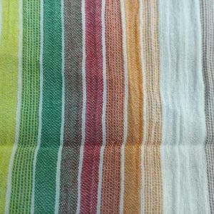 Multicolor High Twist Cotton Fabric