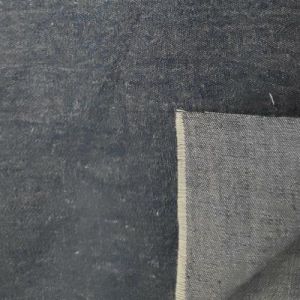 Plain Black Denim Fabric