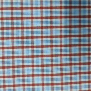 Red Check Cotton Fabric