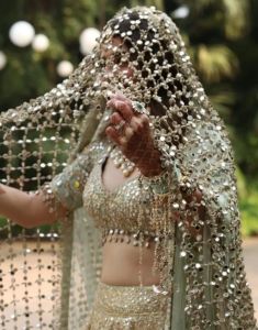 Kareena Kapoor Trending Real Mirror Work Chanderi Silk Dupatta