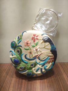 Luxury Zardozi Embroidered Bag