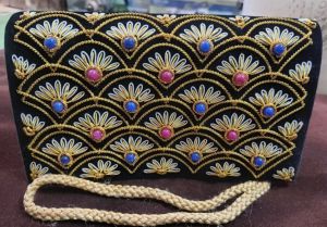 Zardozi Floral Designer Embroidered Bag