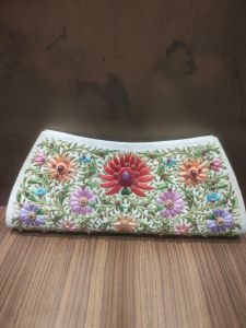 Zardozi Floral Ladies Embroidered Purse