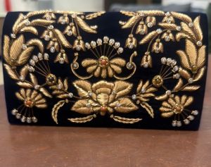 Zardozi Wedding Embroidered Clutch Purse