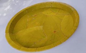 12 Inch Sal Leaf Buffet Plate