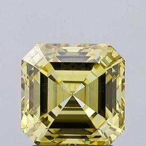 Asscher Cut Certified Natural Fancy Color Diamonds