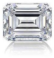 Certified Emerald Cut Natural Diamonds