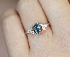 Gemstone Engagement Rings
