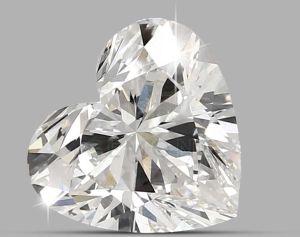 IGI Certified Heart Cut Lab Grown Diamonds