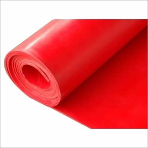 Red Silicone Rubber Sheet