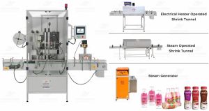 Automatic Shrink Sleeve Label Applicator Machine