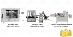 Complete Edible Oil Packaging Line