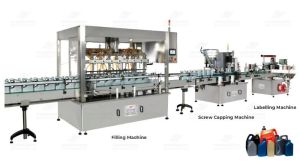 Complete Lubricant Oil Packaging Line