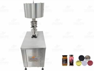 Semi Automatic Lug Cap Sealing Machine