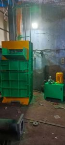 Plastic Waste Baling Machine