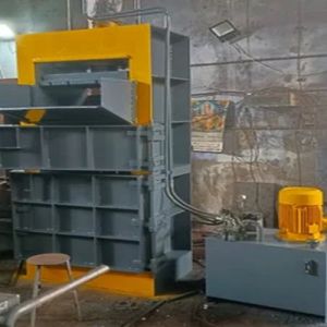 Semi Automatic Waste Baling Machine