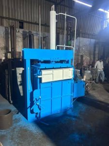 Single Box Single Cylinder Baling Machine