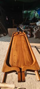 AJ-01F- Wooden Dharapathy  Vaga Wood Joint Piece