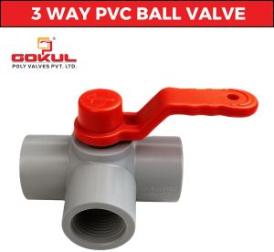 PVC Short Handle Ball Valve