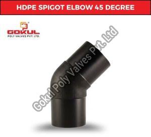HDPE 45 Degree Spigot Elbow