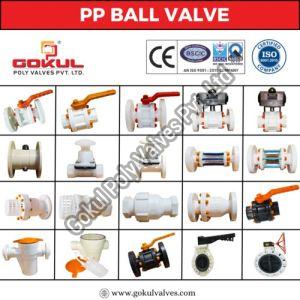 HDPE PP Ball Valve