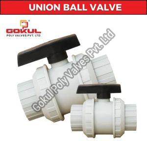hdpe union type ball valve