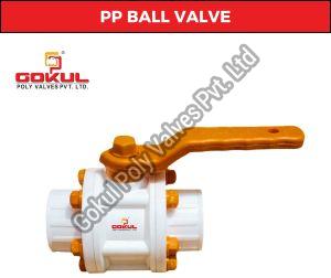 Industrial Polypropylene Ball Valve