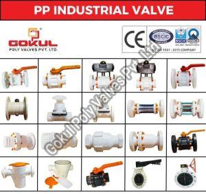 Industrial PP Flanged Ball Valve