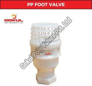 Industrial PP Threaded Foot Valve