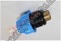 MDPE Compression Elbow Male Threaded Adapter