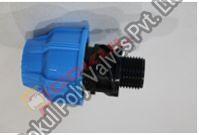 MDPE Compression Elbow Male Threaded Adapter