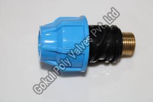 MDPE Compression Brass Female Threaded Adapter