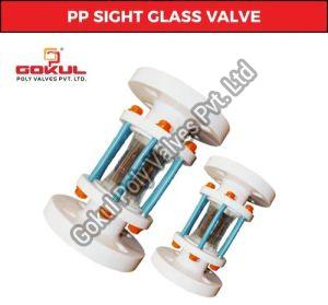Plastic Sight Glass Valve