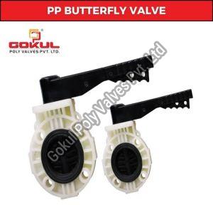 Plastic Wafer Type Butterfly Valve