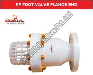 Polypropylene Foot Valve Flanged
