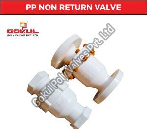 Polypropylene Non Return Screwed Valve