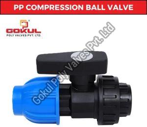 PP Compression Ball Valve Manufacturer