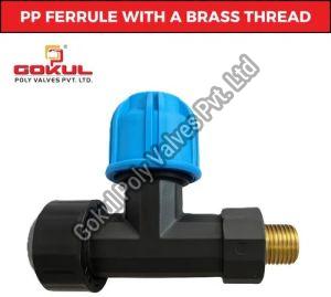 PP Ferrule With Brass Thread