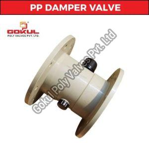 PP Industrial Damper Valve