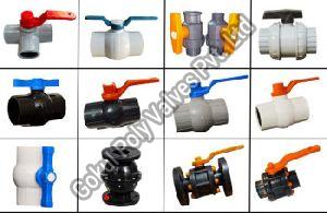 PP Solid Ball Valve